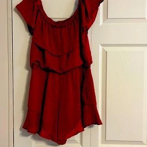 Red romper